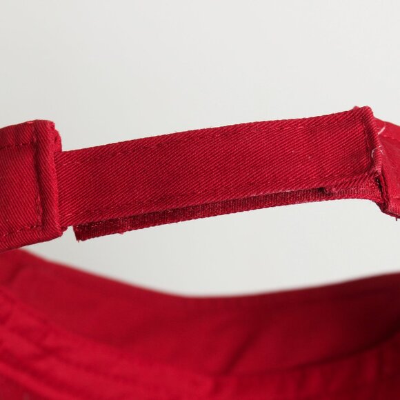 Wendys Employee Visor Mens Red OS - Picture 6 of 7